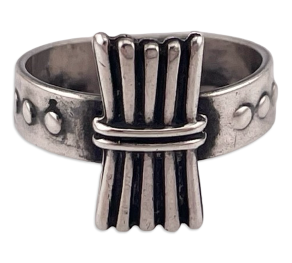 size 3 sterling silver stoneless ring