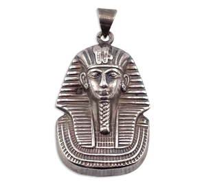 sterling silver King Tut Pharaoh pendant