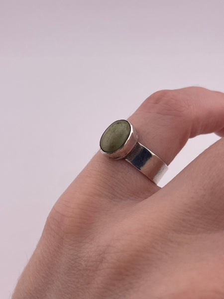 size 6 sterling silver turquoise ring