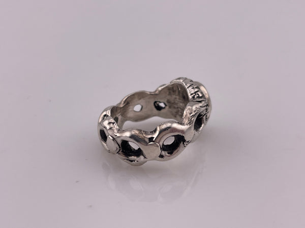 size 5.5 sterling silver turquoise ring