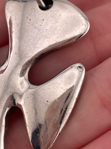 sterling silver James Avery large cross pendant