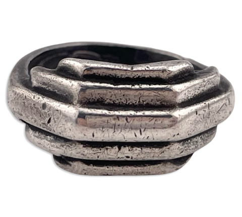 size 7 sterling silver stoneless ring