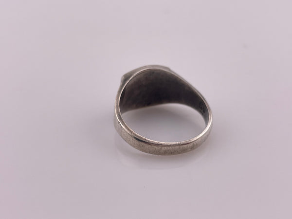 size 8.75 sterling silver 1939 Burlington High School music note ring