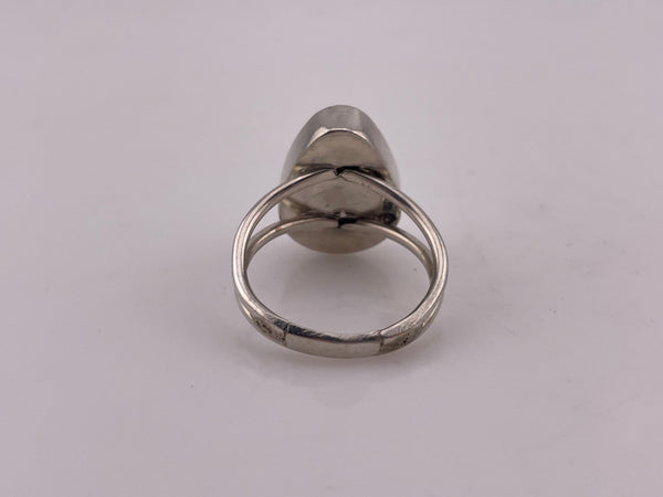 size 9.75 sterling silver turquoise ring