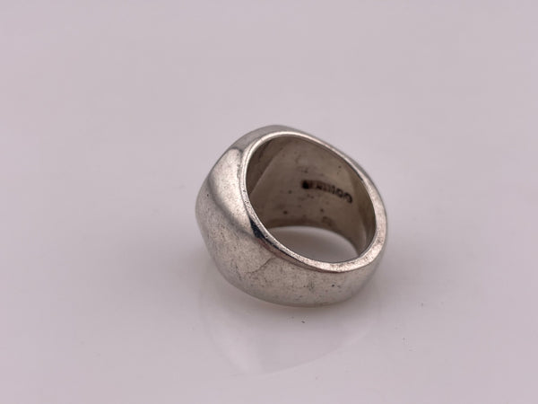 size 5.5 sterling silver sun face chunky ring