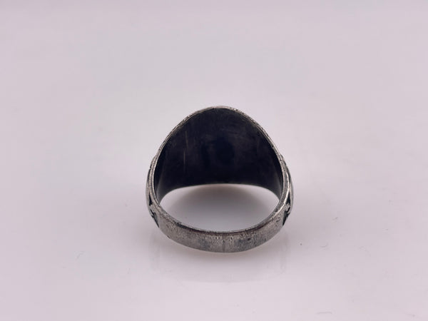 size 9.75 sterling silver Civilian Conservation Corps ring **AS IS**