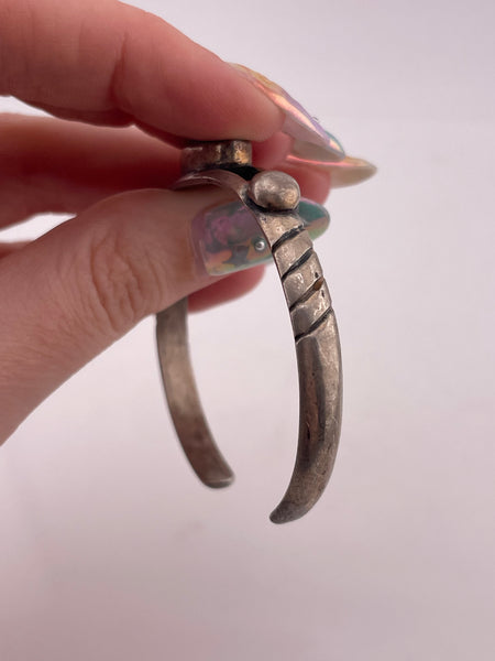 sterling silver turquoise cuff bracelet