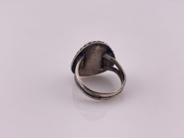 size 6.25 sterling silver turquoise ring
