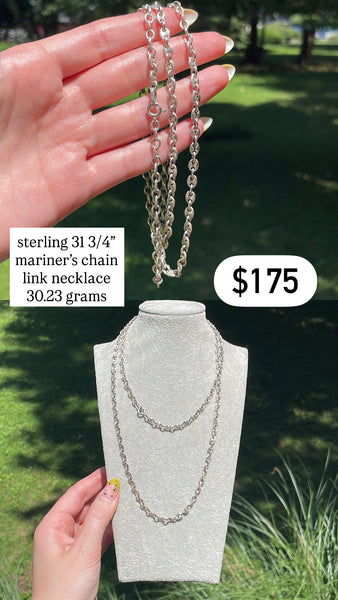 RESERVED PRIVATE LISTING -- sterling silver items x 3 C20