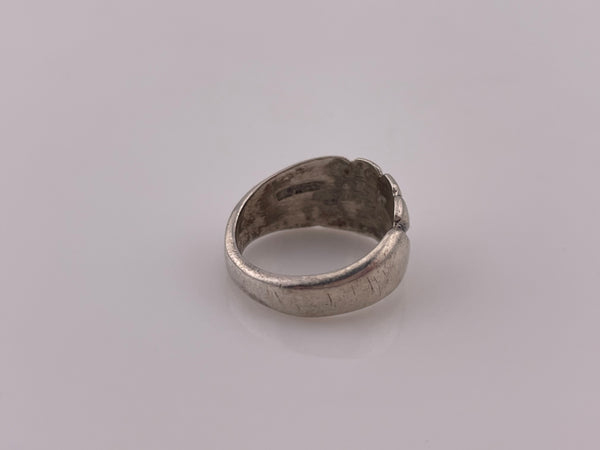 size 6.5 sterling silver stoneless ring