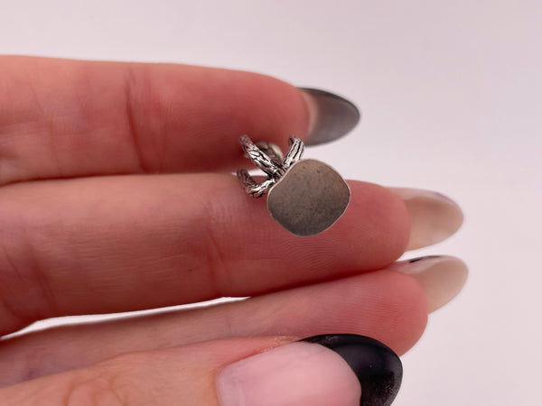 sterling silver 3D saguaro cactus pendant