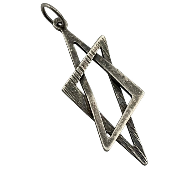 sterling silver Star of David pendant