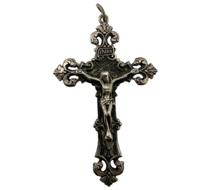 sterling silver crucifix Jesus Christ cross pendant