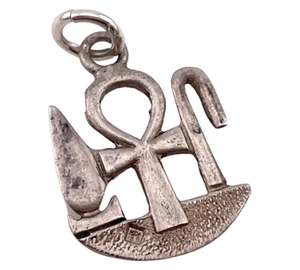 sterling silver ankh pendant