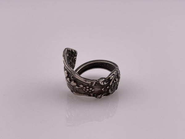 size 7 sterling silver spoon ring