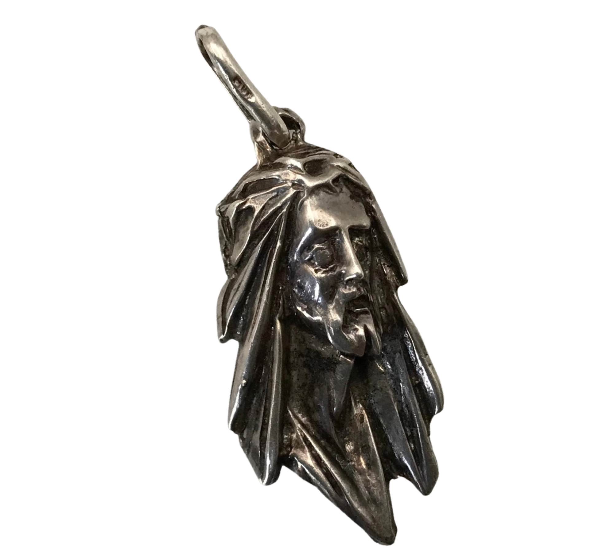 sterling silver Jesus Christ pendant