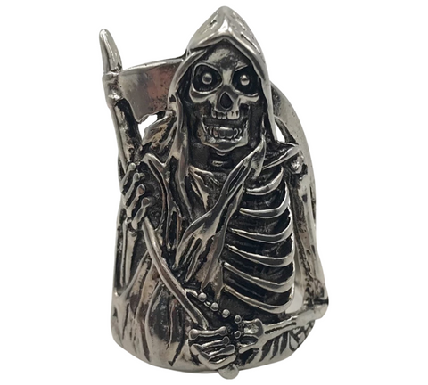 NOS grim reaper skeleton G&S novelty ring