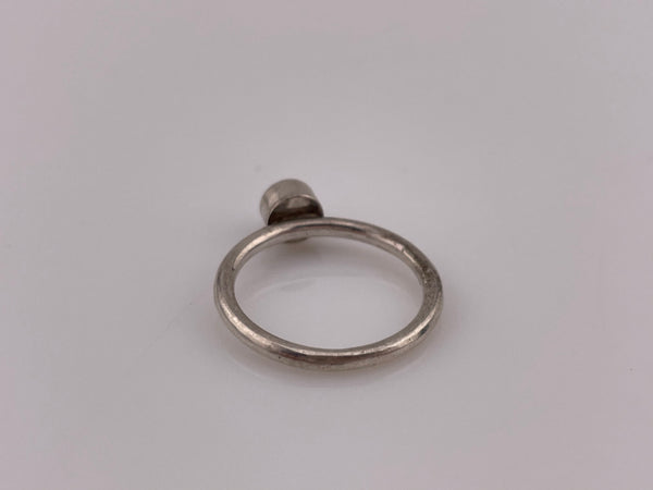size 6.25 sterling silver pearl ring
